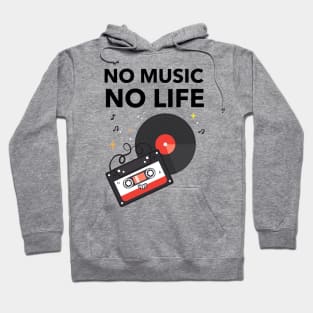 No Music No Life Hoodie